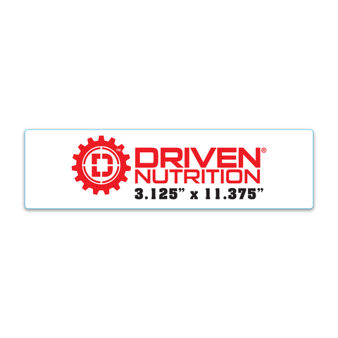 Driven Labels - 3.125" x 11.375"